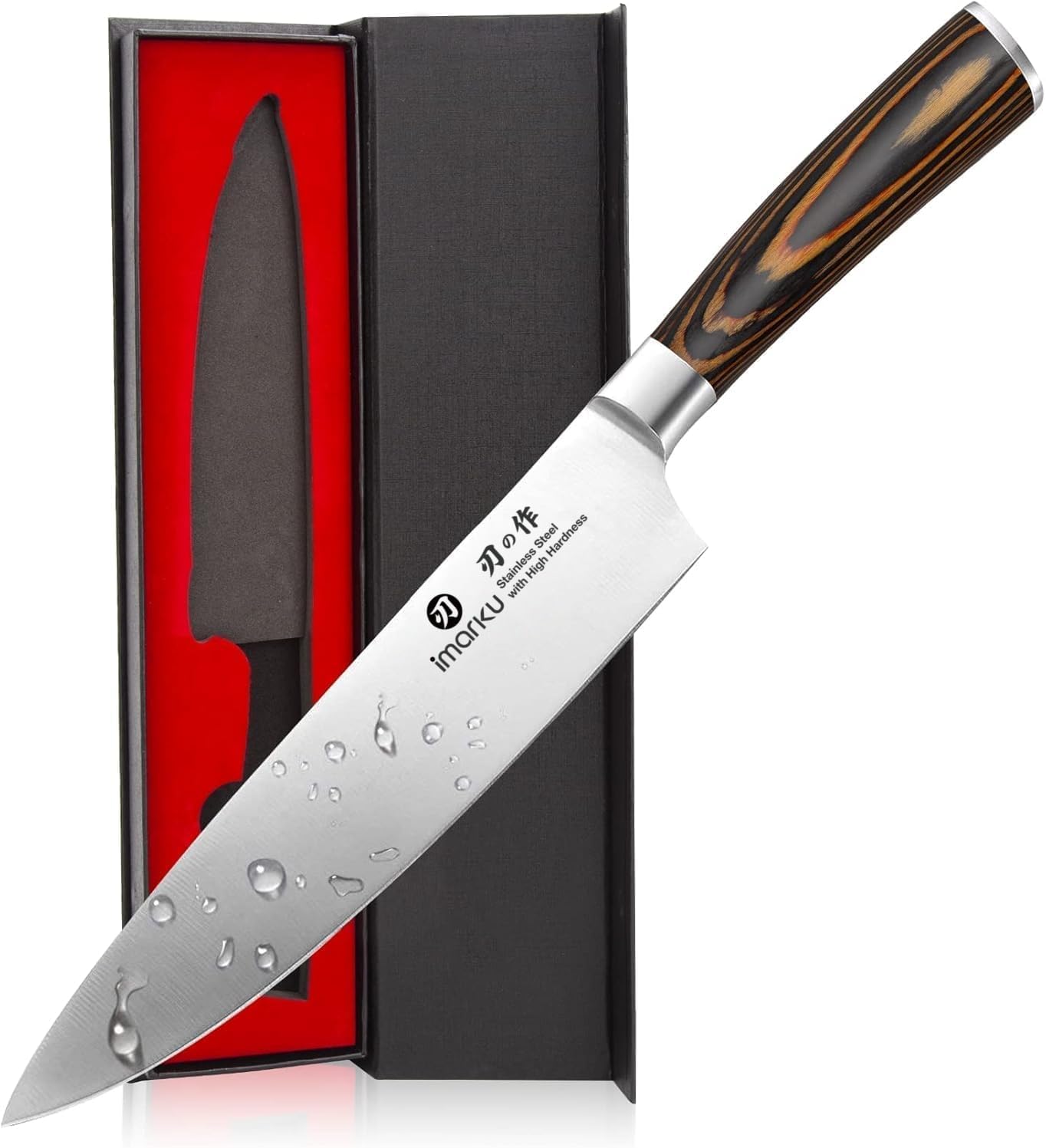 imarku Bread Knife 10 Inch: Japanese High Carbon Stainless Steel Professional Grade Serrated Bread Knife, Razor Sharp Edge Cake Knife for Homemade Bread/Bagels/Cake