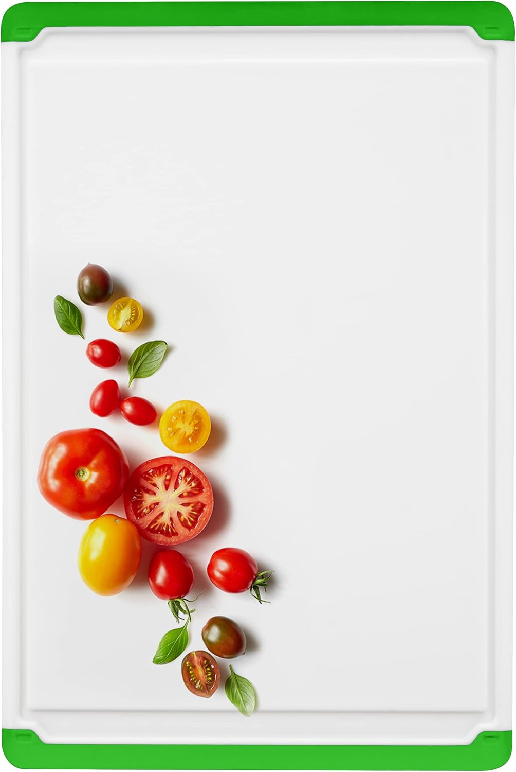 Extra Large Plastic Cutting Board for Kitchen - 18 Inch Dishwasher Safe Cutting Board, Reversible Chopping Board with Juice Groove + Non Slip Feet for Meat, Fruit, Vegetables, Meal Prep by Belwares