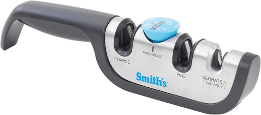 Smiths Adjustable Manual Knife Sharpener Gray/Yellow S-50264