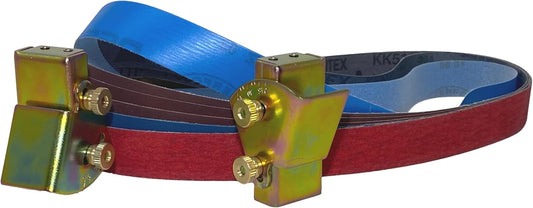 1" x 30" Knife Sharpening Combo Pack - Includes 2 Angle Guides + 6 Grit Belts