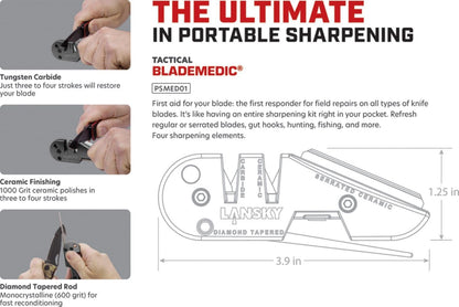 Lanksy Blademedic 4-in-1 Knife Sharpener - PS-MED01