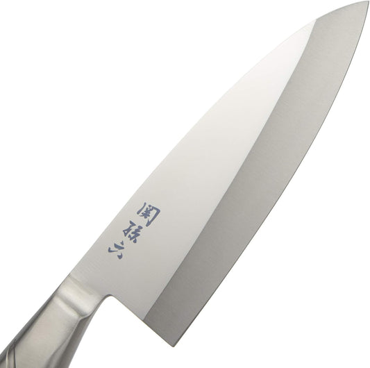 Kai Corporation 093AK5172 Kansu Senrooku All-Stainless Steel Blade Knife, 7.1 inches (180 mm), Made in Japan