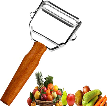 Multifunctional Vegetable Peeler with Stainless Steel Blade and Bottle Opener - Ideal for Veggie Potato Carrot and Apple Peeling