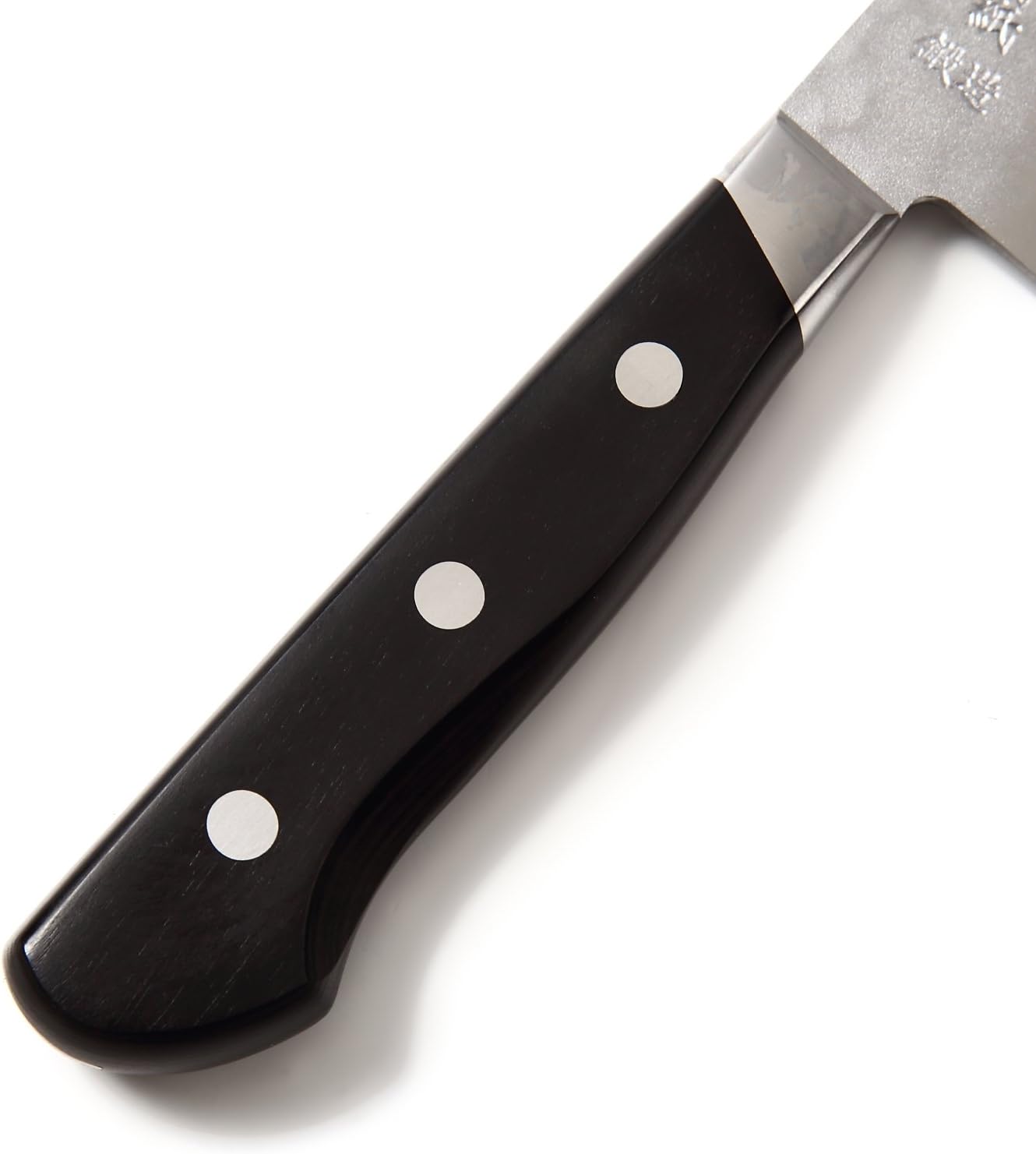 Japanese Petty Knife Aoko(Blue Steel)-No.2 Black Pakkawood Handle, 5.3-inch (135mm)