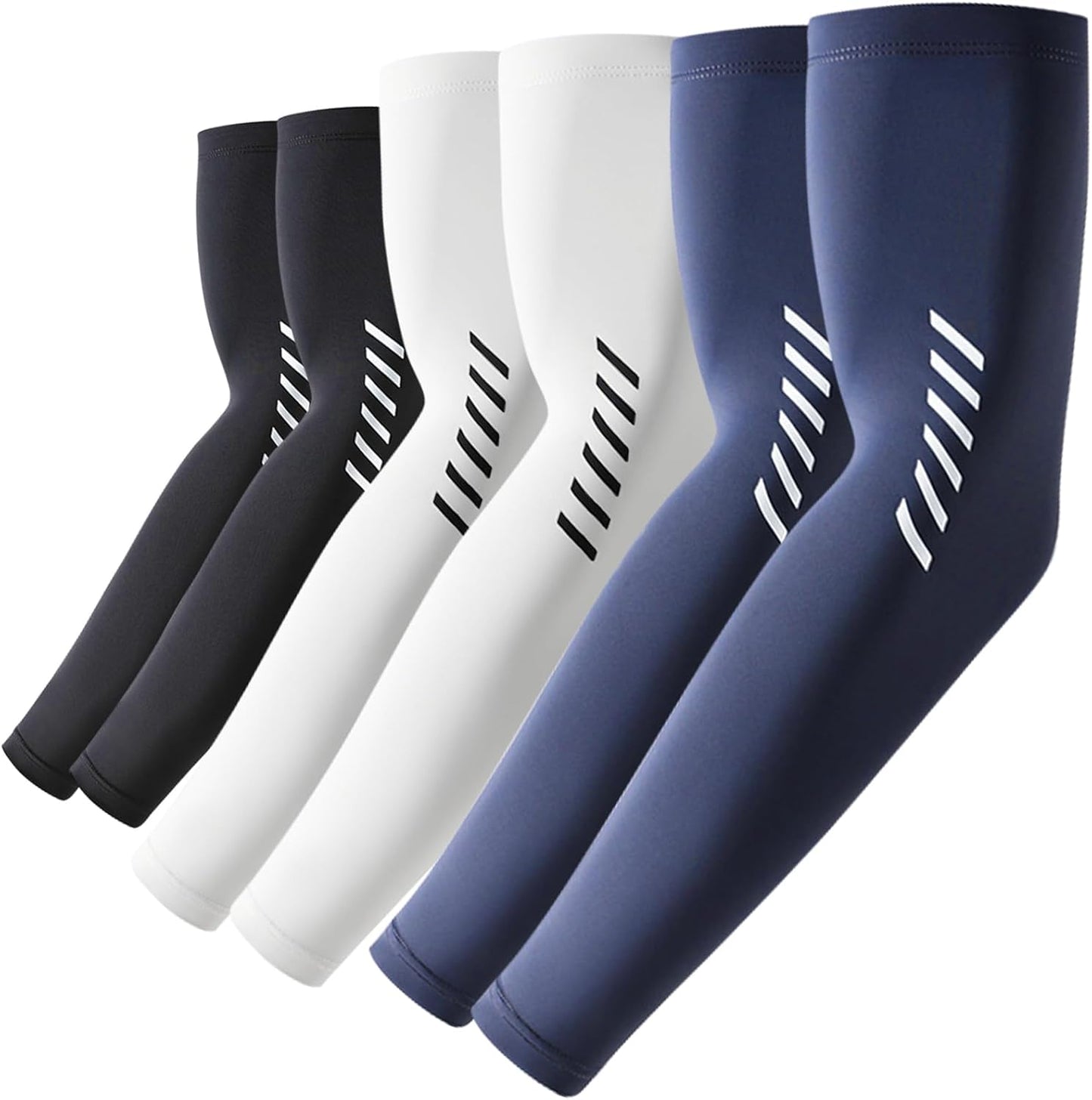 UV Sun Protection Arm Sleeves for Men Women, UPF 50+ Cooling Sun Sleeves to Cover Arms Sports Compression Covers