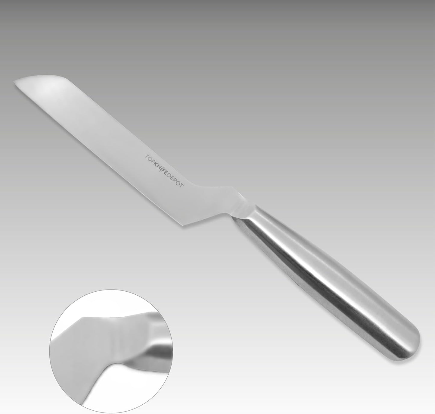 TopKnife 2-Pc Firm Cheese Knife Set - Magnetic Box Included