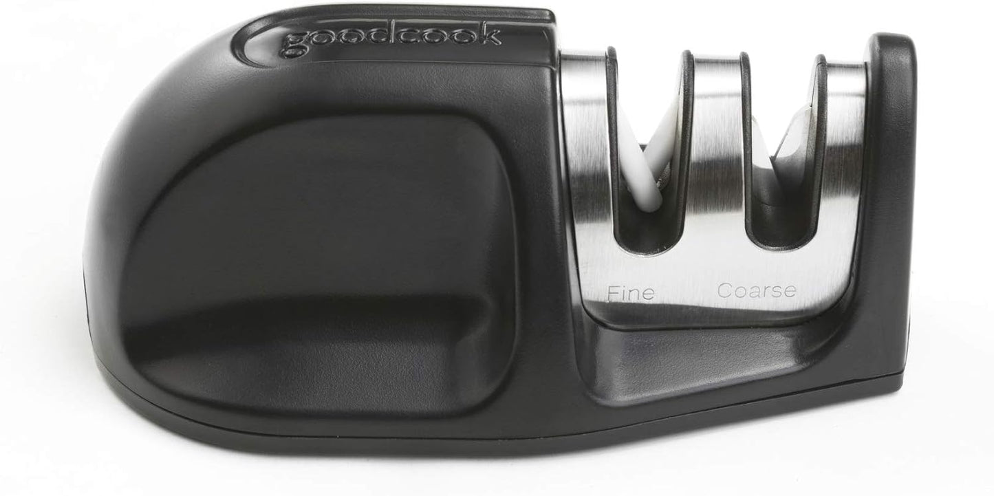 GoodCook Everyday Knife Sharpener, Black