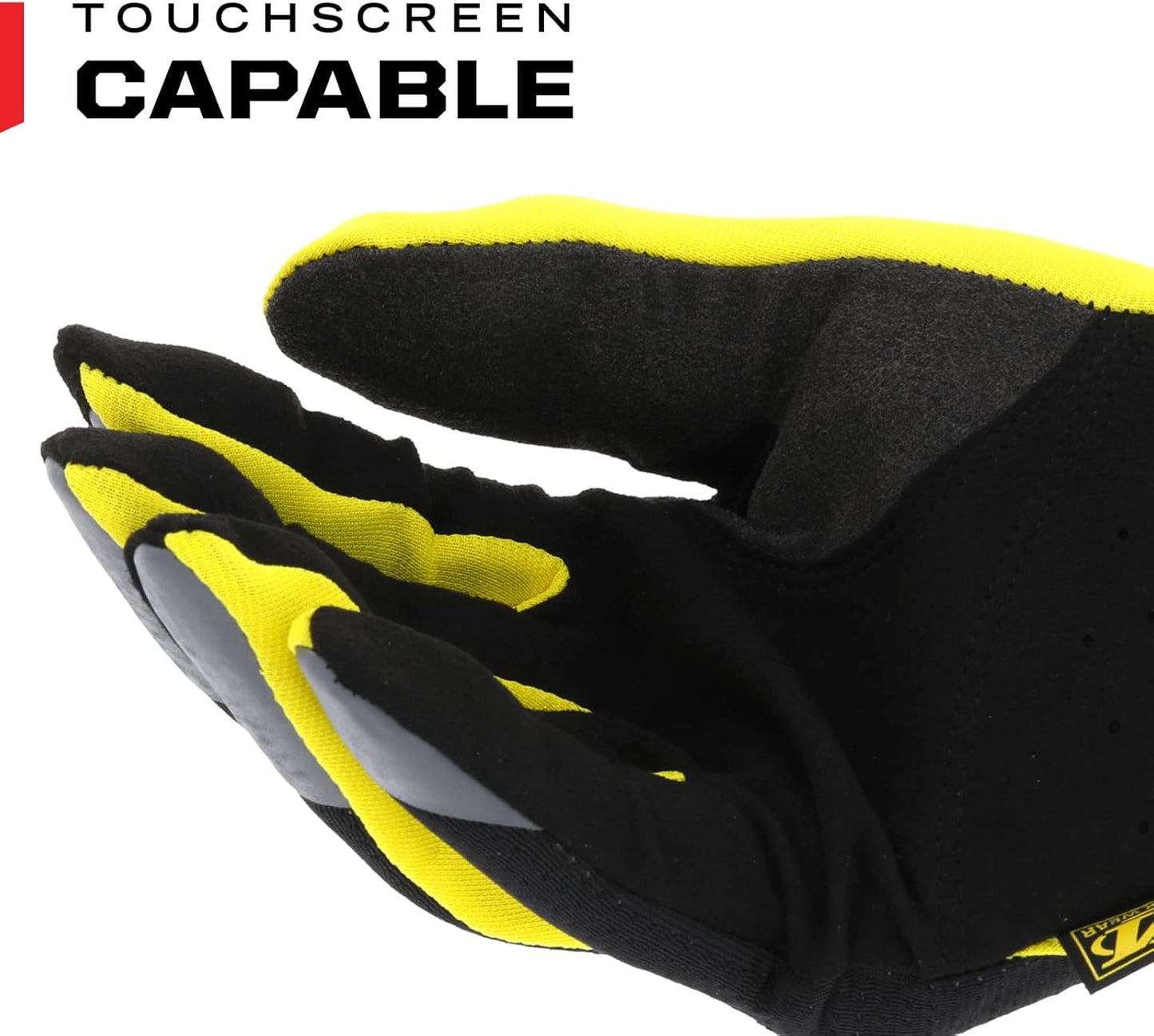 Mechanix Wear: FastFit Work Glove with Elastic Cuff for Secure Fit, Performance Gloves for Multi-purpose Use