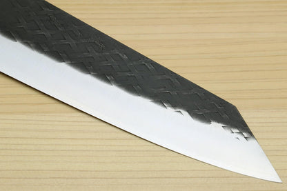 Yoshihiro Kurouchi Stainless Clad High Performance SLD Japanese Petty-Kiritsuke Knife (6" (150mm) & Saya Cover)