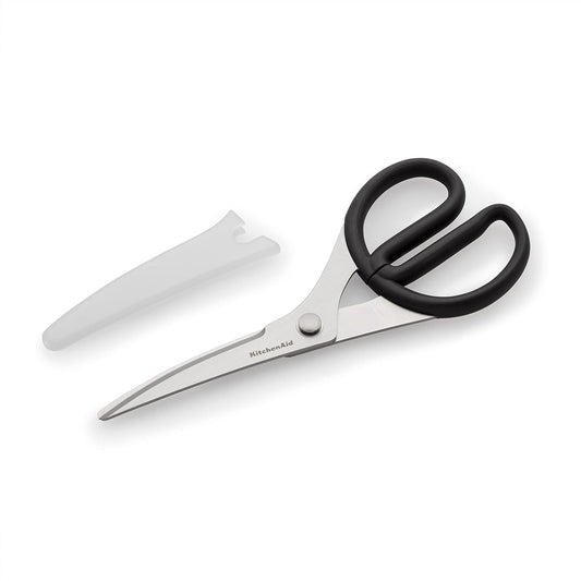 KitchenAid KQ351OHOBA Universal Stainless Steel Shears, Utility, Black