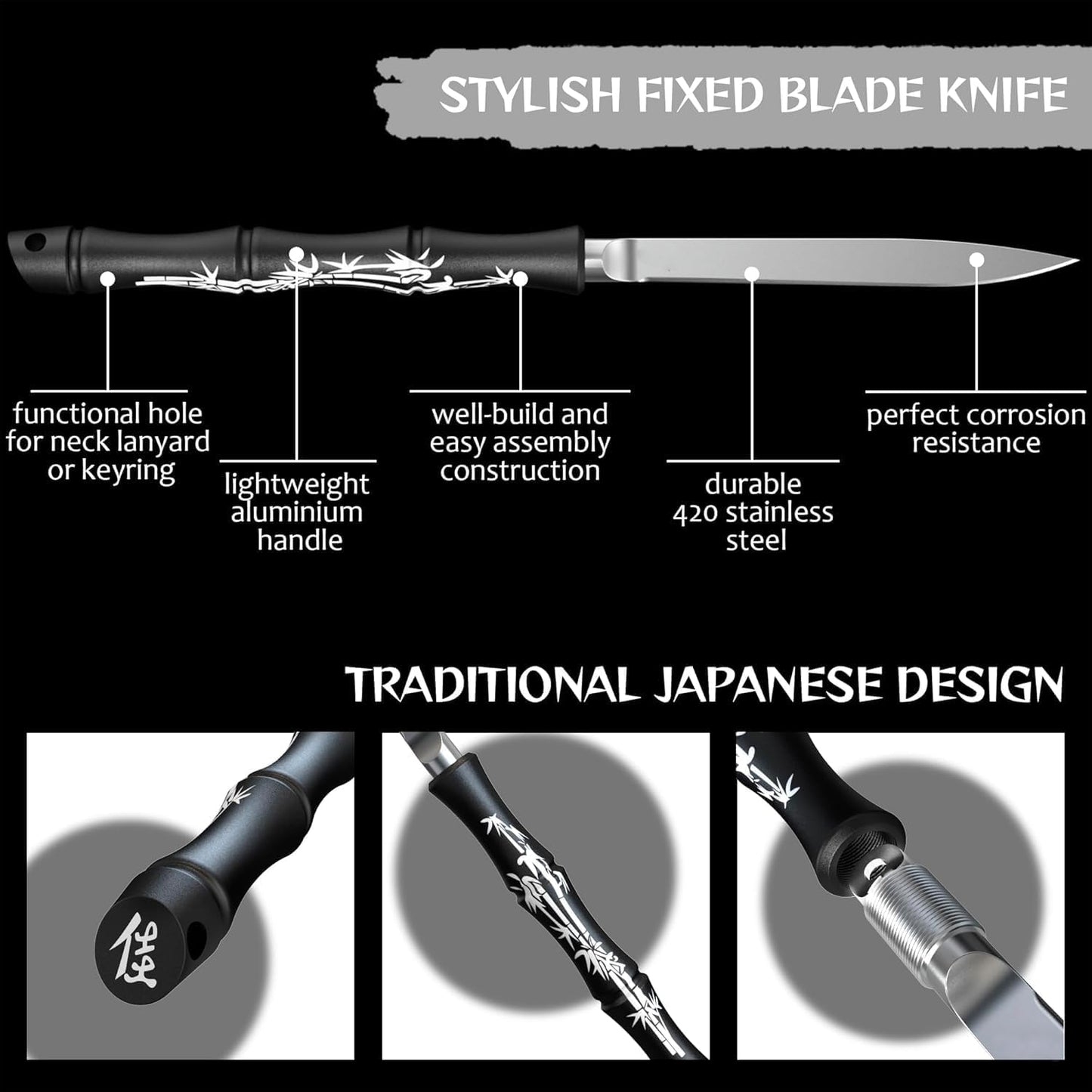 Pocket Knife for Men - Tactical Gear with Glass Breaker and Pocket Clip - Sharp Folding Knives for EDC, Outdoor Cooking, Cutting Cake - Kitchen Utensils & Gadgets - Gifts for Husband, Dad 6495 B