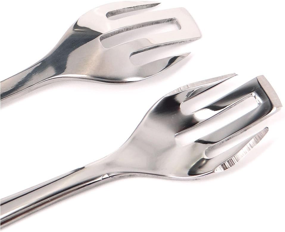 Specialty Oyster Forks Set of 6 Stainless steel 18 10 Center fork crafted into a knife