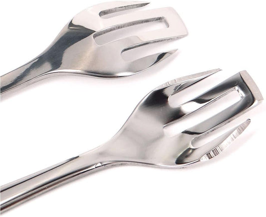 Specialty Oyster Forks Set of 6 Stainless steel 18 10 Center fork crafted into a knife