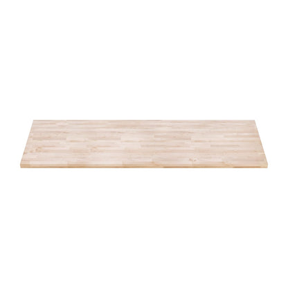 DuraSteel Solid Wood Table Top - 24 x 24 Butcher Block Countertop - Natural Maple Slab Wood Cutting Board for Kitchen Workbench Desk Top, Large Charcuterie Boards Counter Round Chopping Wooden Bamboo