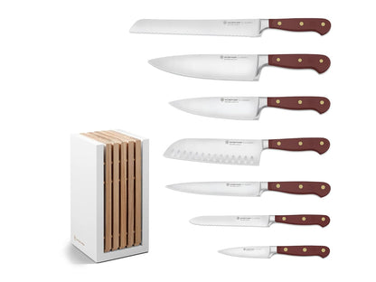 WÜSTHOF Classic Wild Blueberry 8-Pc Knife Block Set