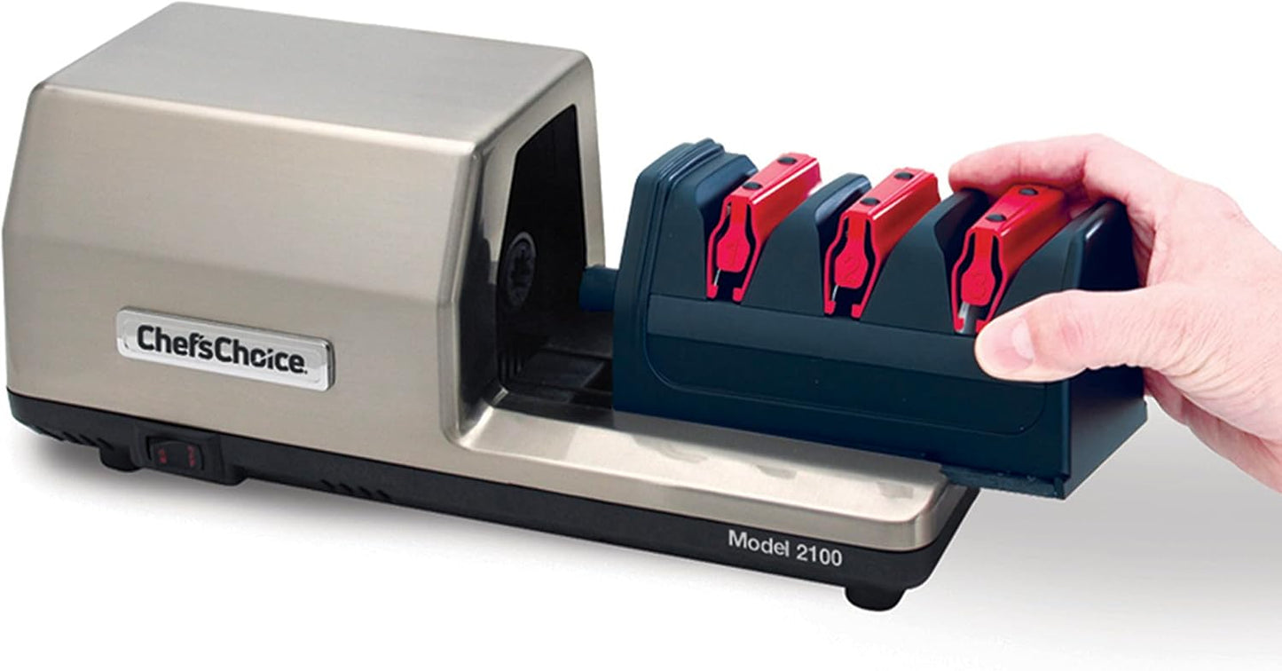 Chef'sChoice 2100 Replacement Knife Sharpening Module for Asian Style and Other 15-Degree Edge Knives NSF Certified, 3-Stage, Black