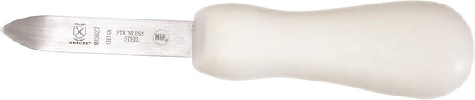 Mercer Culinary Oyster Knife with Poly Handle, 3 Inch, White