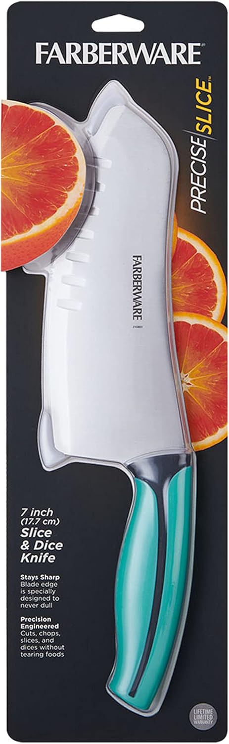 Farberware Precise Slice Utility Knife Set, 3 Piece, Multicolor