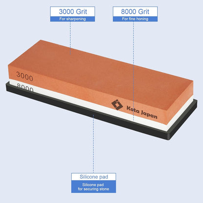 Kota Japan 3000-8000 Grit Whetstone Knife Sharpening Stone