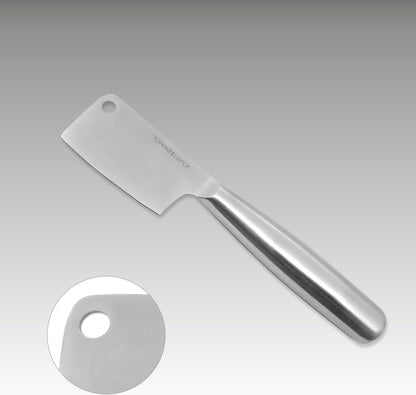 TopKnife 2-Pc Firm Cheese Knife Set - Magnetic Box Included