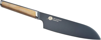 Everdure German Steel Professional Bread Knife, 10.55 Inch Serrated Edge Blade, Titanium Coated Blade with Pakka Wood Handle, Perfect Kitchen Knife for Slicing Bread Loaves, Bagels, Cake, and More