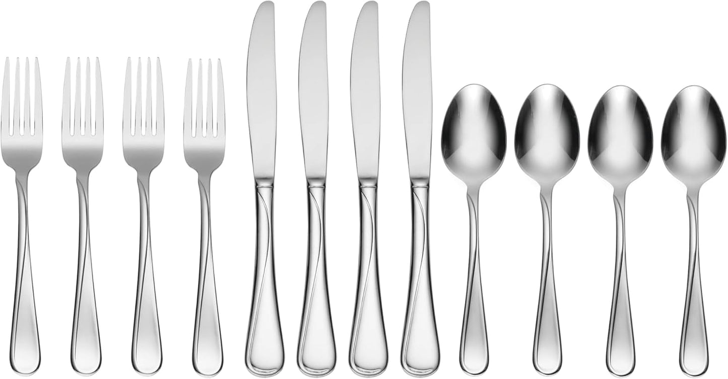 Oneida Flight Steak Knives, Set of 4, Silver
