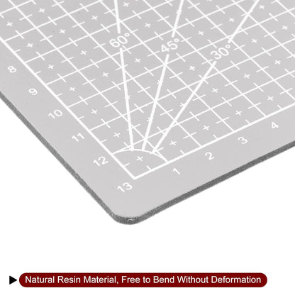 HARFINGTON A5 Self-Healing Cutting Mat 9"x6" Craft Cutting Board for DIY Art Work Sewing Cutting, Black