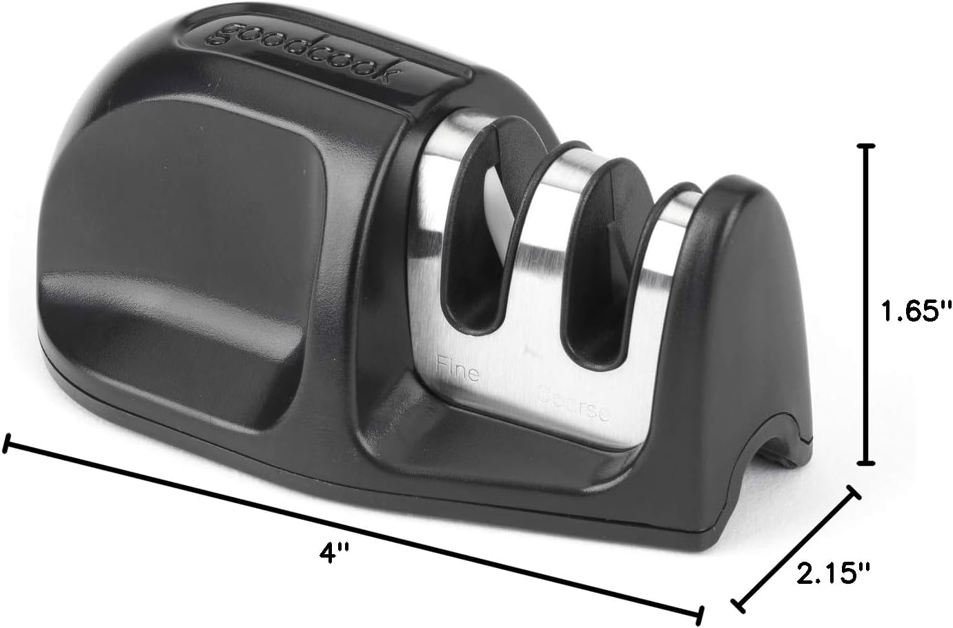 GoodCook Everyday Knife Sharpener, Black