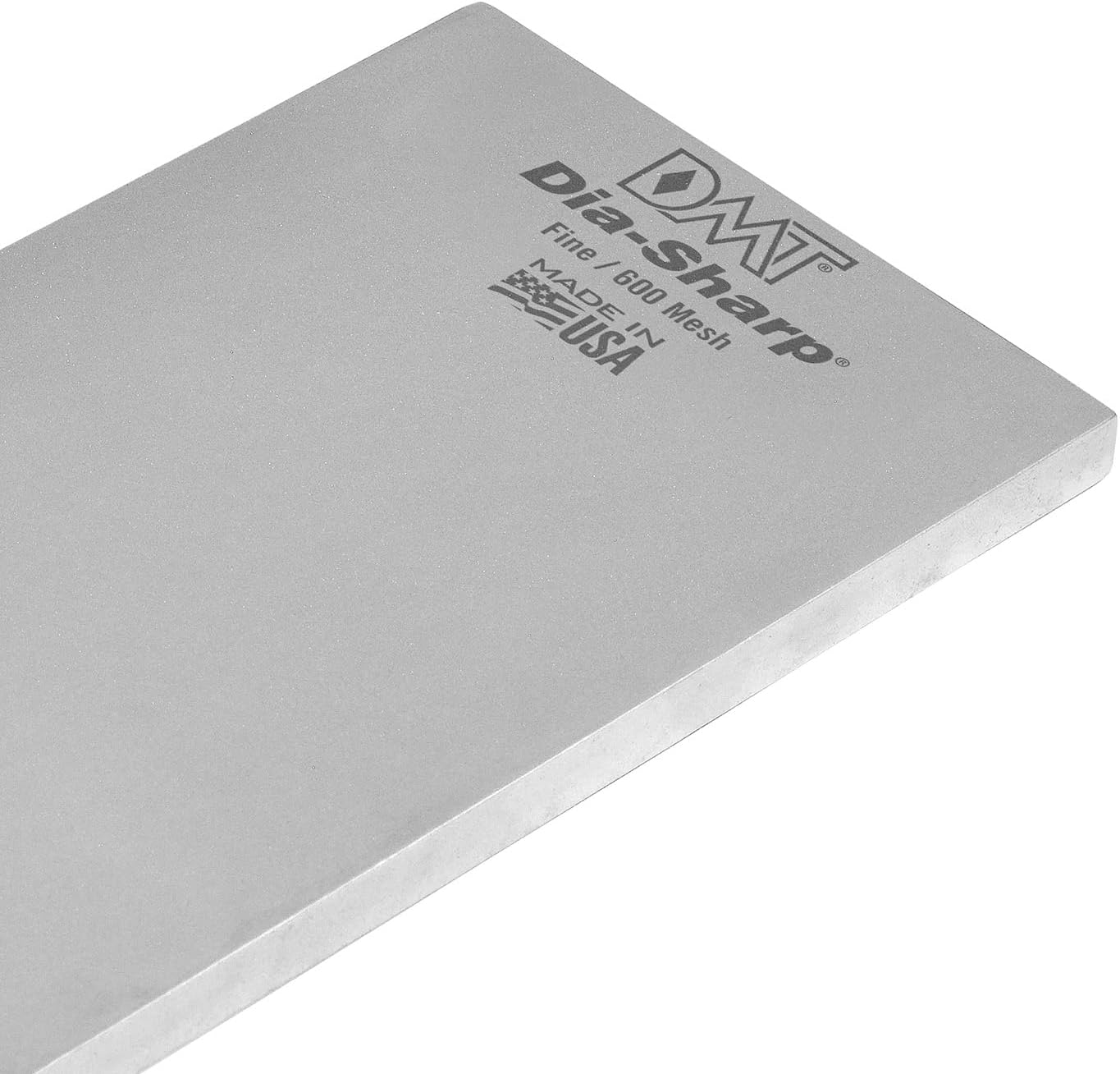 DMT DMTD10FC Dia-Sharp Bench Stone, Diamond Knife Sharpener, Fine/Coarse (600/325), Flat Diamond Sharpening Stone, Ideal for Blades & Tools, 10" x 4"