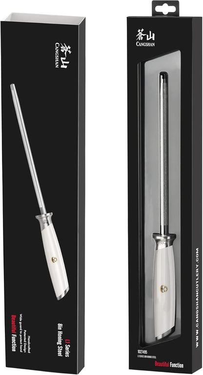 Cangshan L1 Series 1027495 High Carbon 8-inch Honing Steel