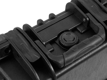 Monoprice Weatherproof/Shockproof Hard Case - Black Ip67 Level Dust and Water Protection Up to 1 Meter Depth with Customizable Foam, 10" x 9" x 7", 6.6 Liter