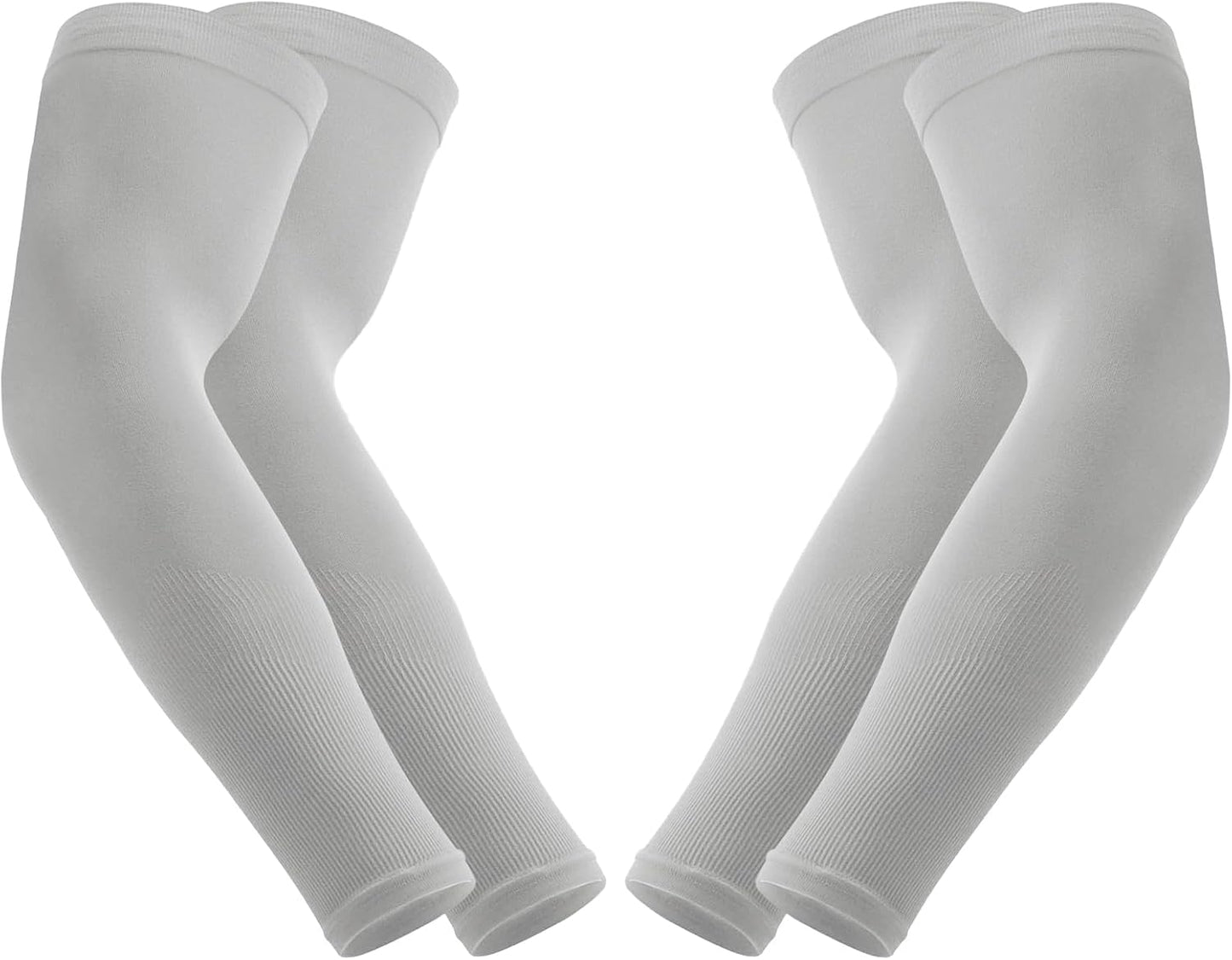 Arm Sleeves for Men Women, UV Sun Protection Compression Cooling Summer Arm Sleeves for Volleyball Basketball Sports