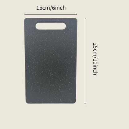 2 Pcs Cutting Board for Kitchen Small Mini Plastic Granite Color Cutting Board Dishwasher Safe Cutting Boards for Food Prep, Fruits, Vegetables with Easy Grip (6" x 10",White)