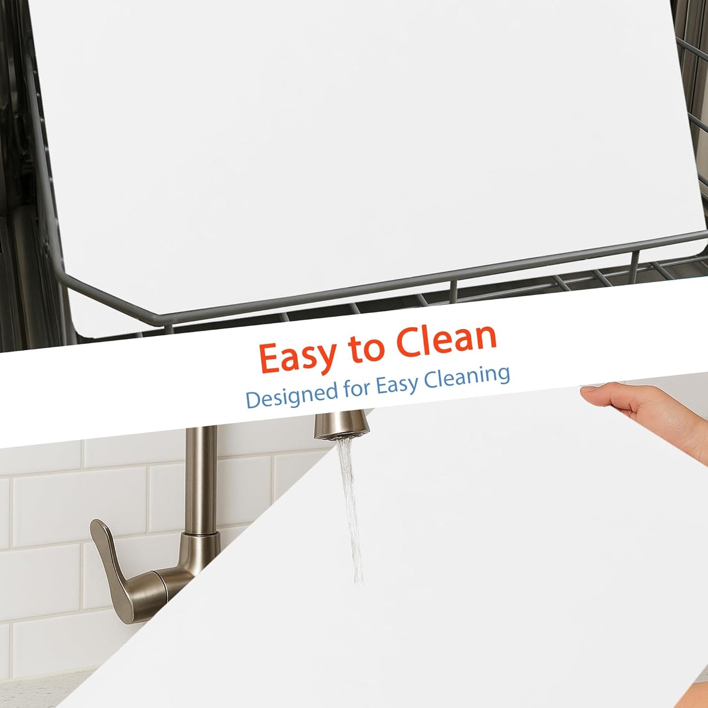 MonsterMat Extra Large Flexible Kitchen Mat – 23.4" x 35.6" x 0.08" – Ultra Thin Chopping Board, durable, Non-Slip, and Versatile Kitchen Extra Large Cutting Board and Craft Cutting Mat (1)