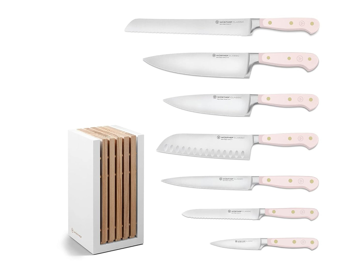WÜSTHOF Classic Wild Blueberry 8-Pc Knife Block Set