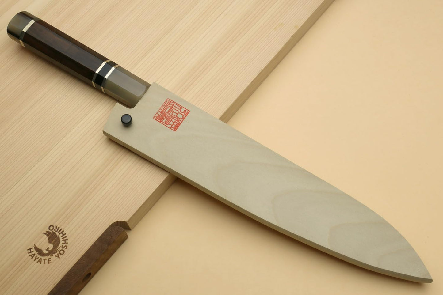 Yoshihiro ZDP189 Super High Carbon Stainless Steel Suminagashi Gyuto Knife (8.25'' (210mm))