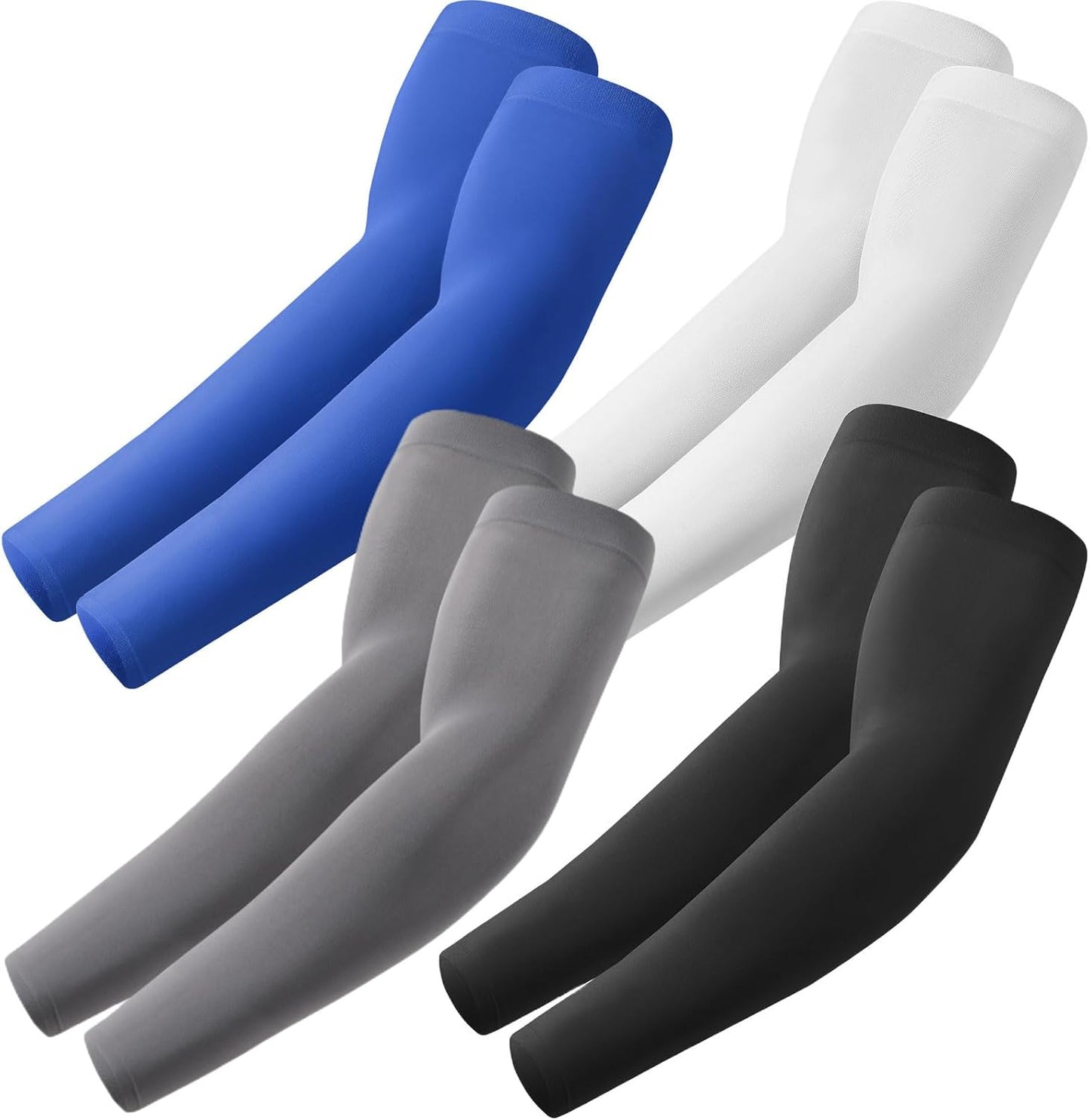 ROXUN Arm Sleeves, Cooling UV Sun Protection Sports Compression for Men/Women - Colors A