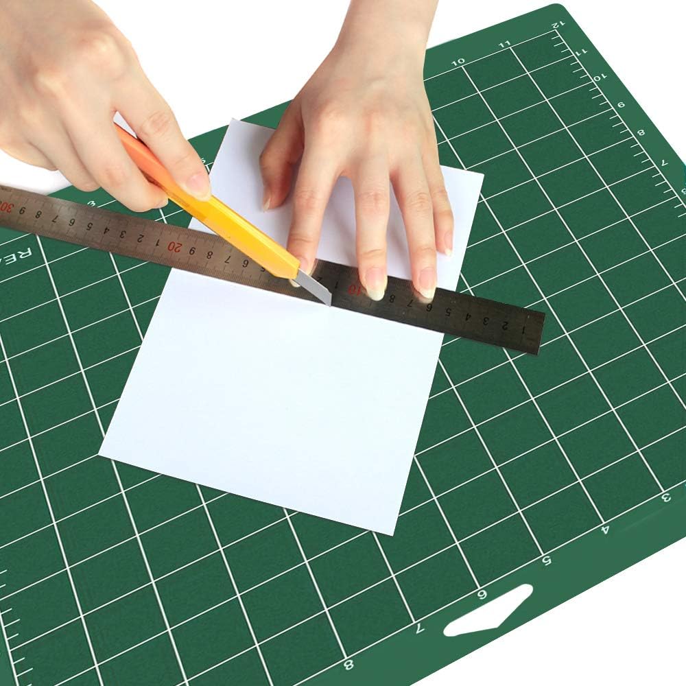 REALIKE 12x12 Lightgrip Cutting Mat Compatible with Cricut Maker 3/Maker 4/Maker/Explore 3/4/Air 2/Air/One(3 Mats), Gridded Adhesive Non-Slip Cut Mat for Crafts, Quilting, Sewing and All Arts