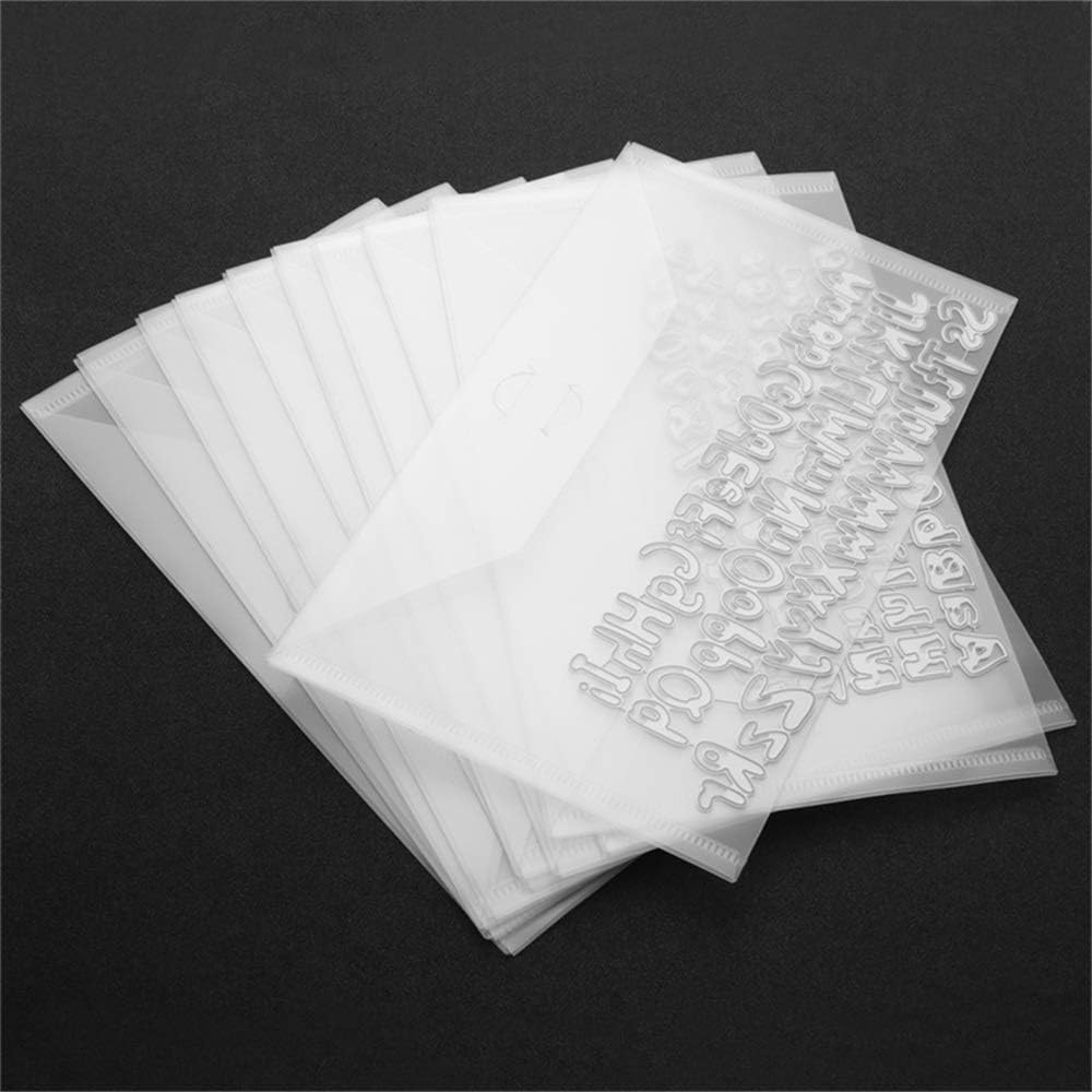 Briartw 10 Sheets Rubber Soft Magnet Sheet for Metal Cutting Dies Storage, Crafts Tool Scrapbooking Arts and Crafts Flexible Placement Mats, 3mm 6.85x5inches