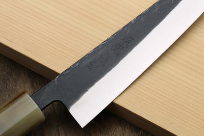 Yoshihiro Kurouchi Stainless Clad High Performance SLD Japanese Petty-Kiritsuke Knife (6" (150mm) & Saya Cover)