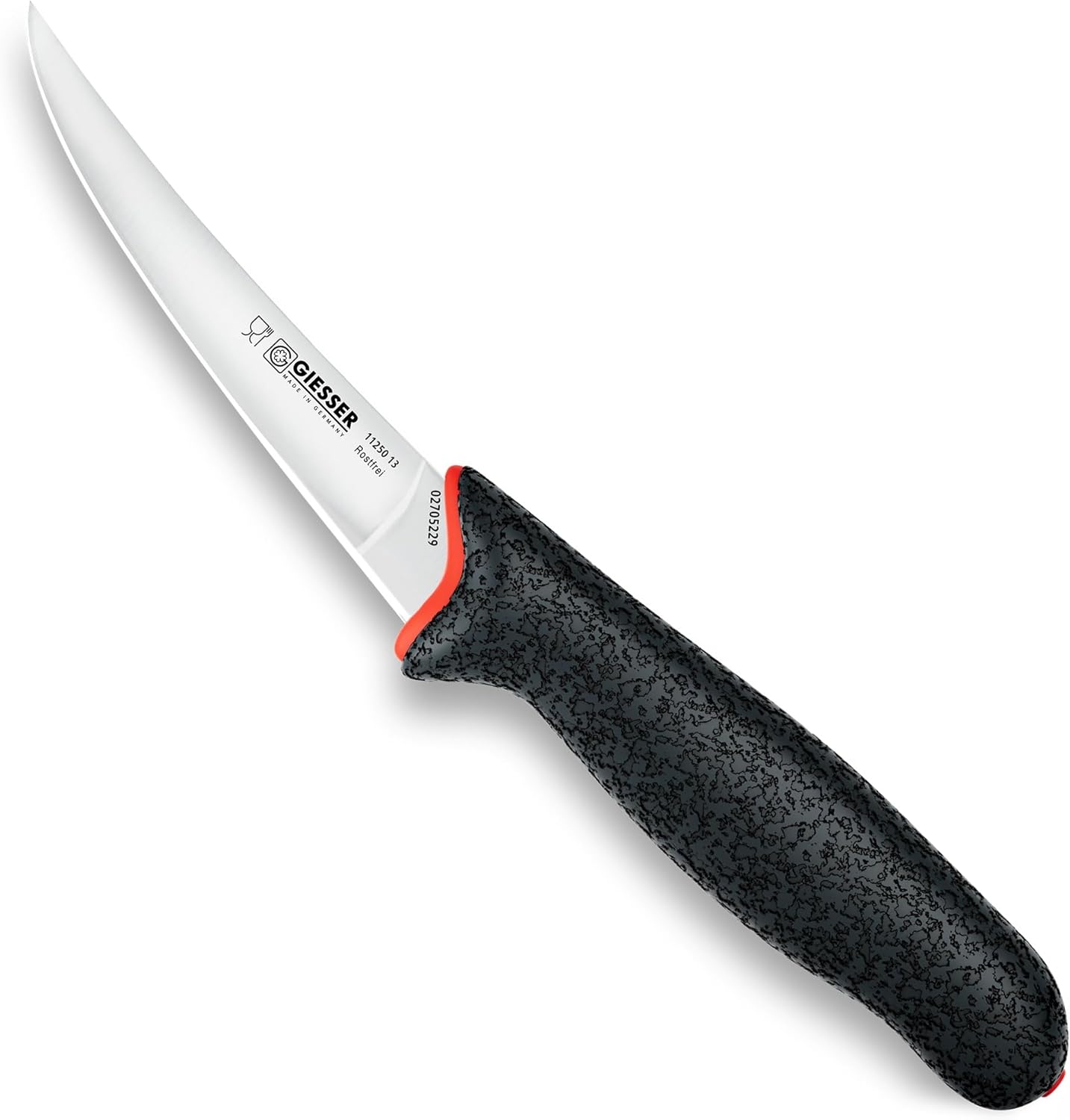 Giesser since 1776, Made in Germay, Boning knife 5-Inch Semi-Stiff, Ultra Slip Resistant Handle material, Dishwashersafe, rustfree, Butcher Knife for Filleting
