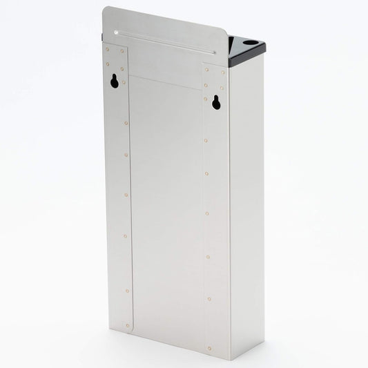 Endo Shoji TKG AHU651 Color Knife Rack with Plastic Board, Small, A-Type, White, Main Unit 18-8, Lid, ABS resin, Made in Japan