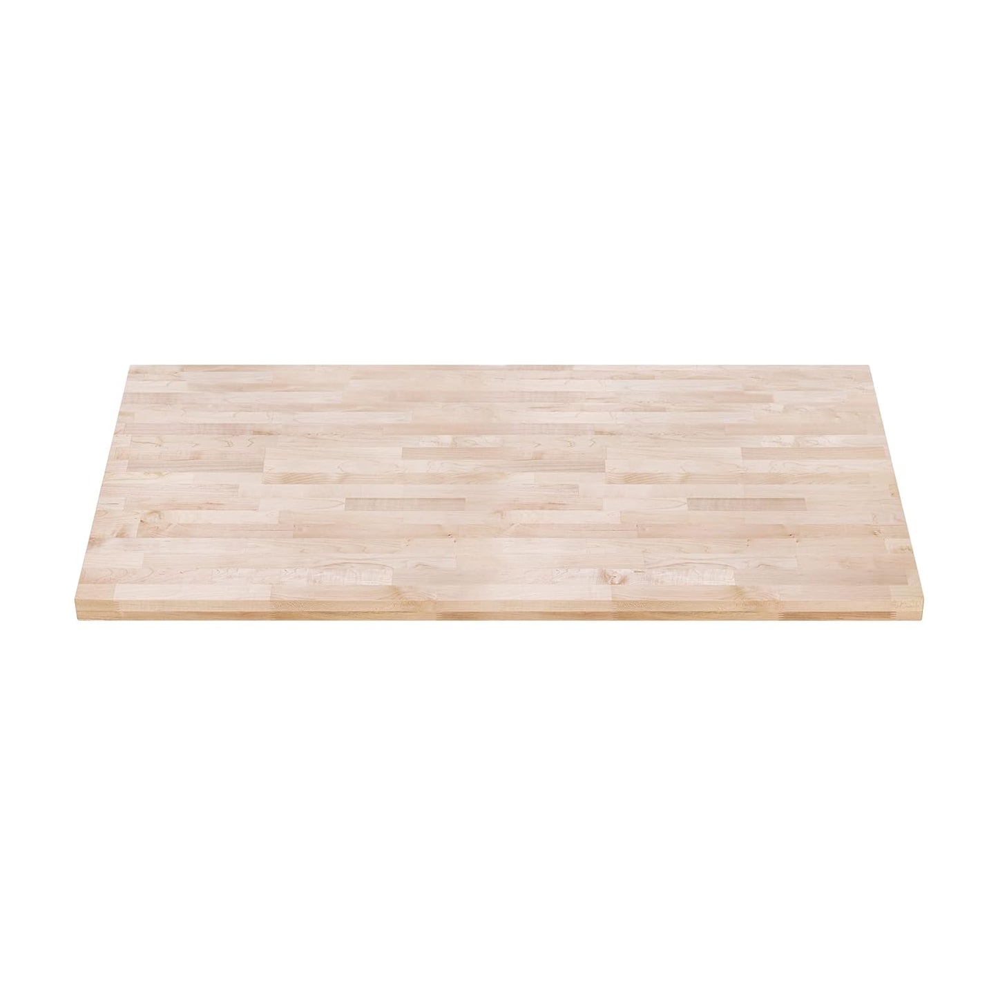 DuraSteel Solid Wood Table Top - 24 x 24 Butcher Block Countertop - Natural Maple Slab Wood Cutting Board for Kitchen Workbench Desk Top, Large Charcuterie Boards Counter Round Chopping Wooden Bamboo