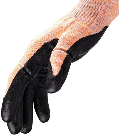 HexArmor Cut-Resistant Impact Protection Polyurethane Palm Knit Work Gloves | Helix® Core 3012