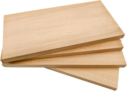 Unfinished Basswood Blocks for Crafts, Wood Craft Panels for Art, Engraving, Painting, DIY Projects, Chip Carving, Fretwork (7.87 x 3.93 x 0.78 in)