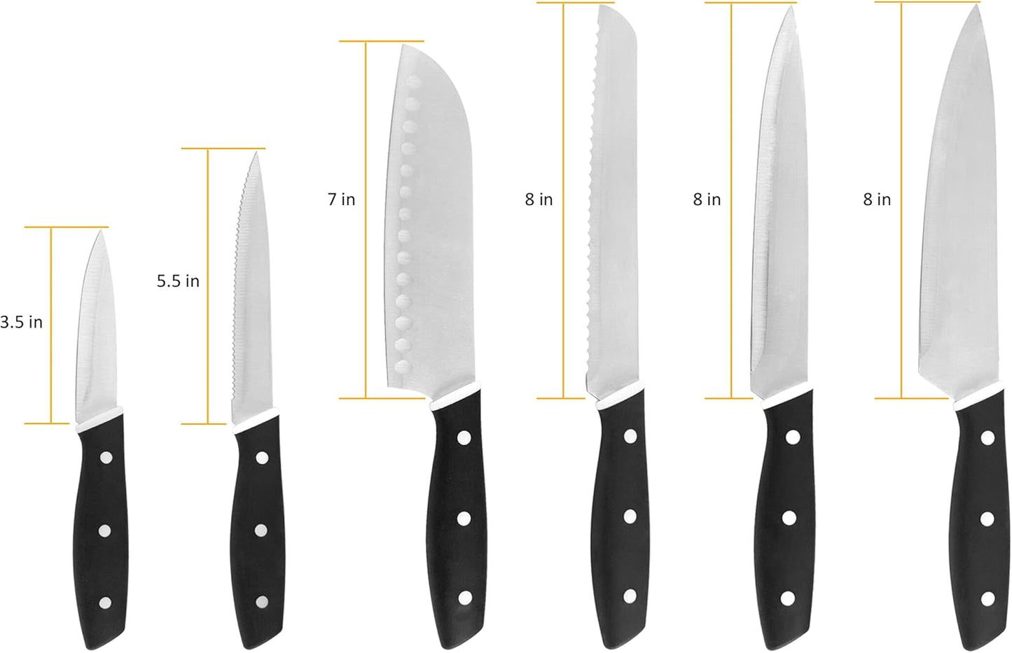 Farberware - 5272030 Farberware Resin Cutlery Set, Assorted, Pastel Cool, 12-piece