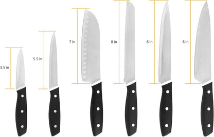 Farberware - 5272030 Farberware Resin Cutlery Set, Assorted, Pastel Cool, 12-piece