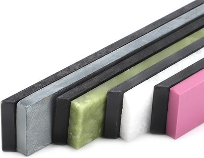 Grindstone with Base Non-slip Colorful for Sharpening Fixed-angle Sharpener Stone Sharpening Tool Kitchen 4pcs/set