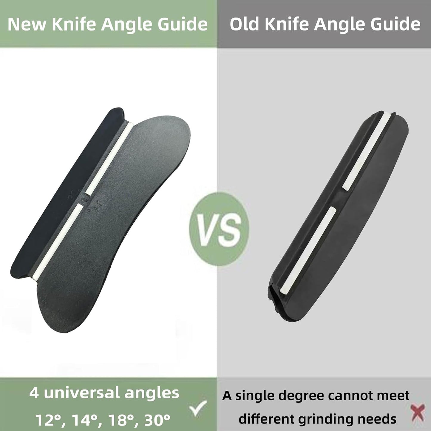 Black knife sharpener Angle Guide. Whetstone Knife Blade Sharpener Sharpening Stone Angle Guide 5-Pack, 4 Angles-12°, 14°, 18°, 30°, Perfect Assistance for Grinding Knife Blade