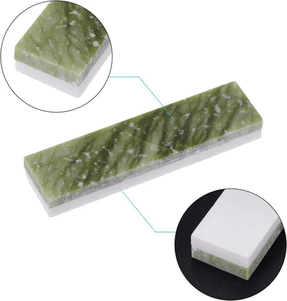 uxcell Sharpening Stones 10000/20000 Grit 2 Side Combination Whetstone Knife Sharpener Stone 100x25x12.5mm